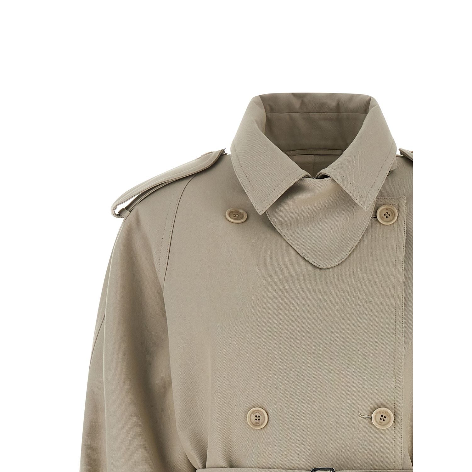 Max Mara Beige Cotton Coat