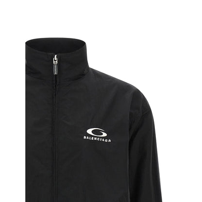 Balenciaga Black Cotton Bomber