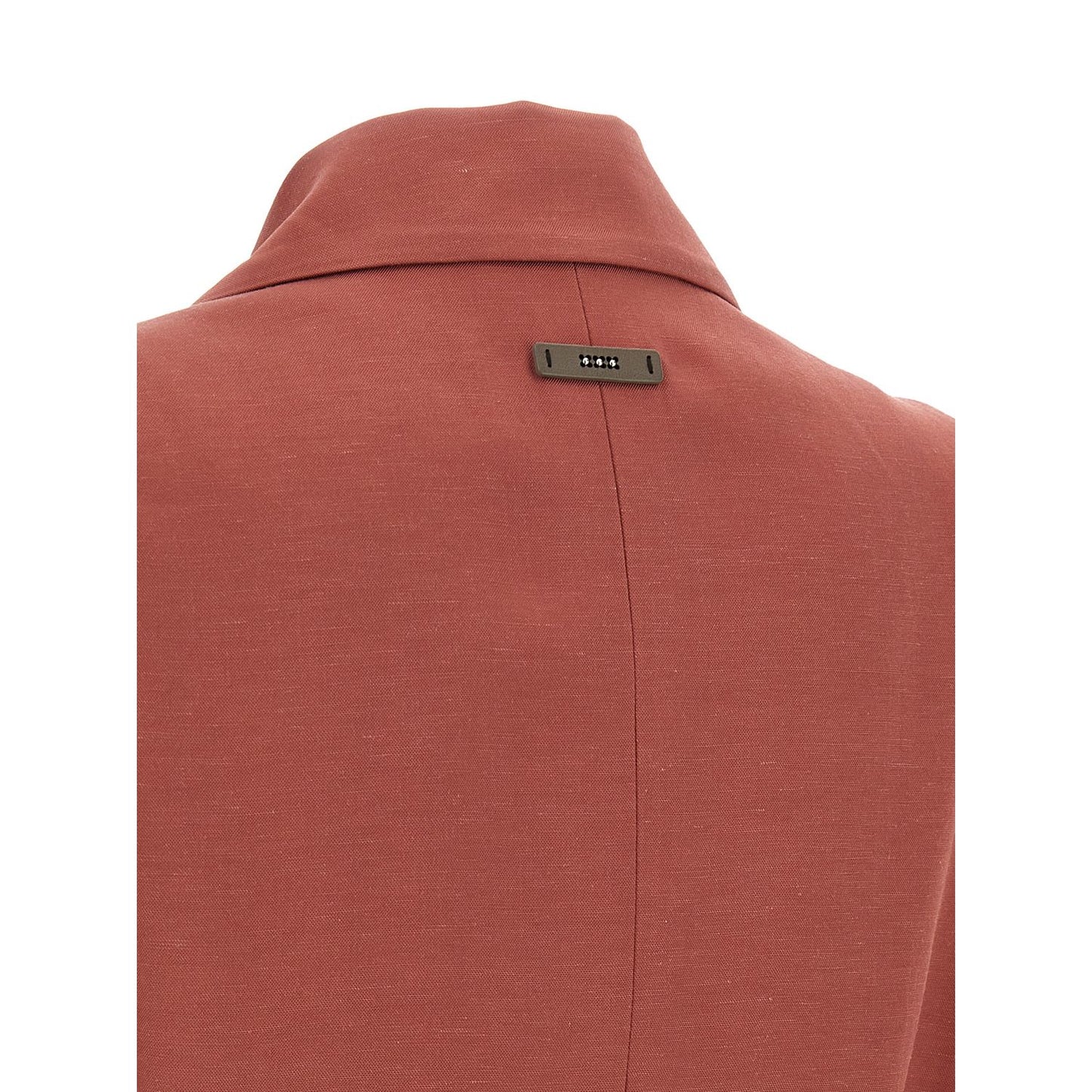 Peserico Multicolor Viscose Sleeveless Jacket