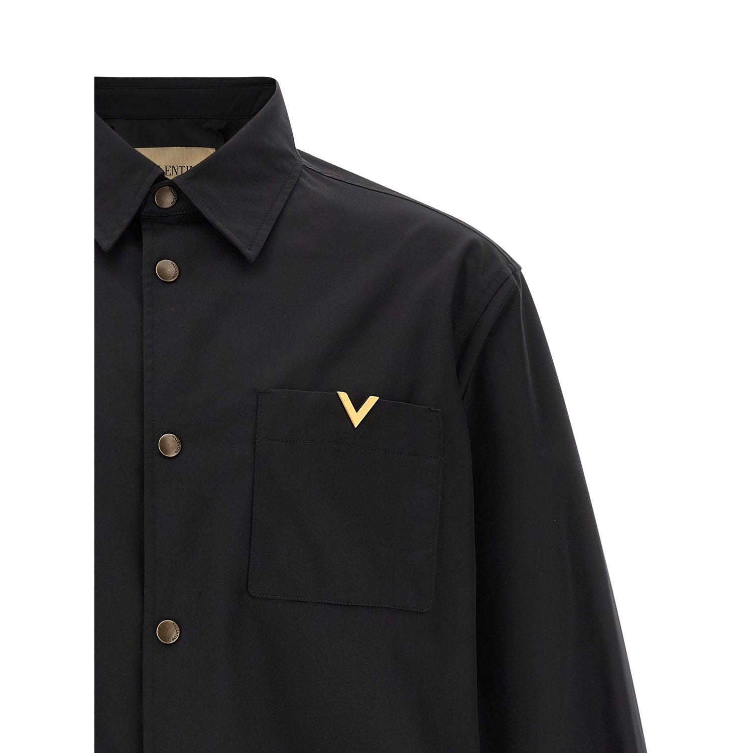 Valentino Garavani Black Polyester Jacket