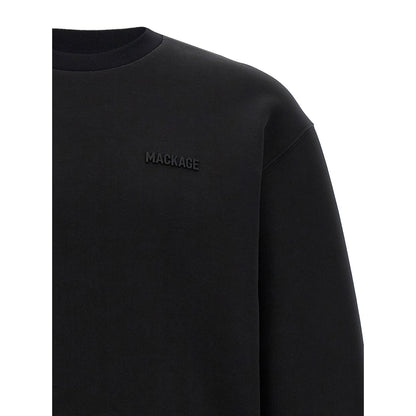 Mackage Black Cotton Sweatshirt