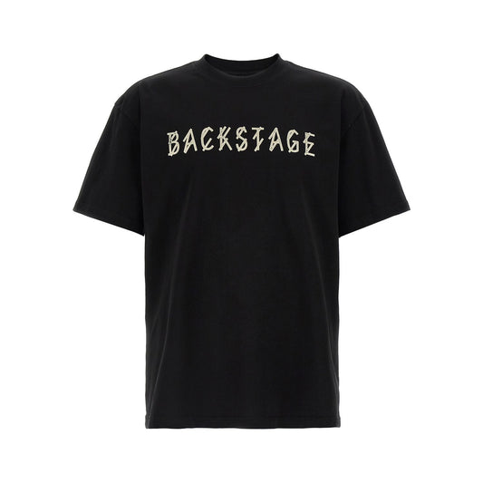 44 Label Group Black Cotton T-Shirt