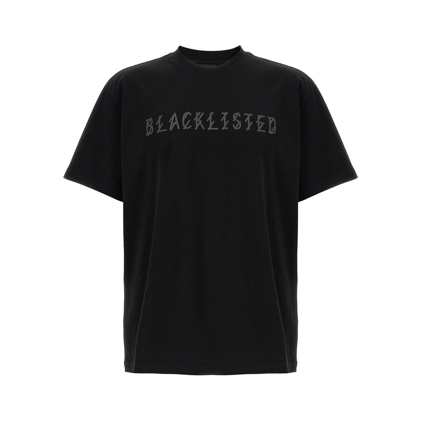 44 Label Group Black Cotton T-Shirt