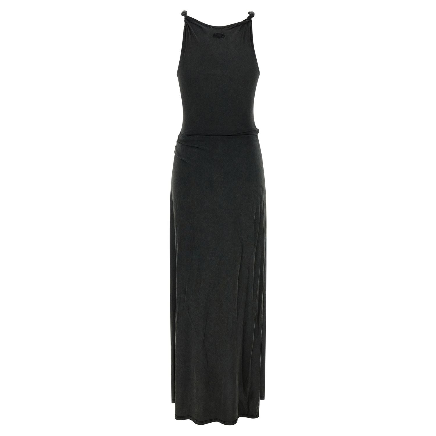 Diesel Black Modal Long Dress