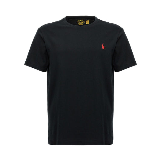 Polo Ralph Lauren Black Cotton T-Shirt