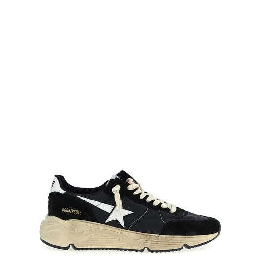 Golden Goose Bicolor Polyester Athletic Sneakers