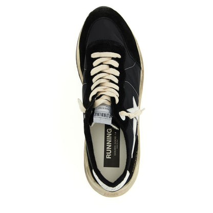 Golden Goose Bicolor Polyester Athletic Sneakers