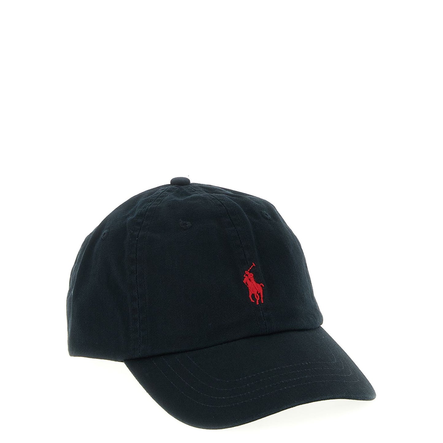 Polo Ralph Lauren Black Cotton Cap (Baseball Hat)