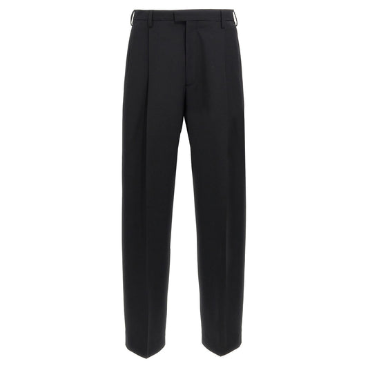 Marni Black Polyester Dress Pants