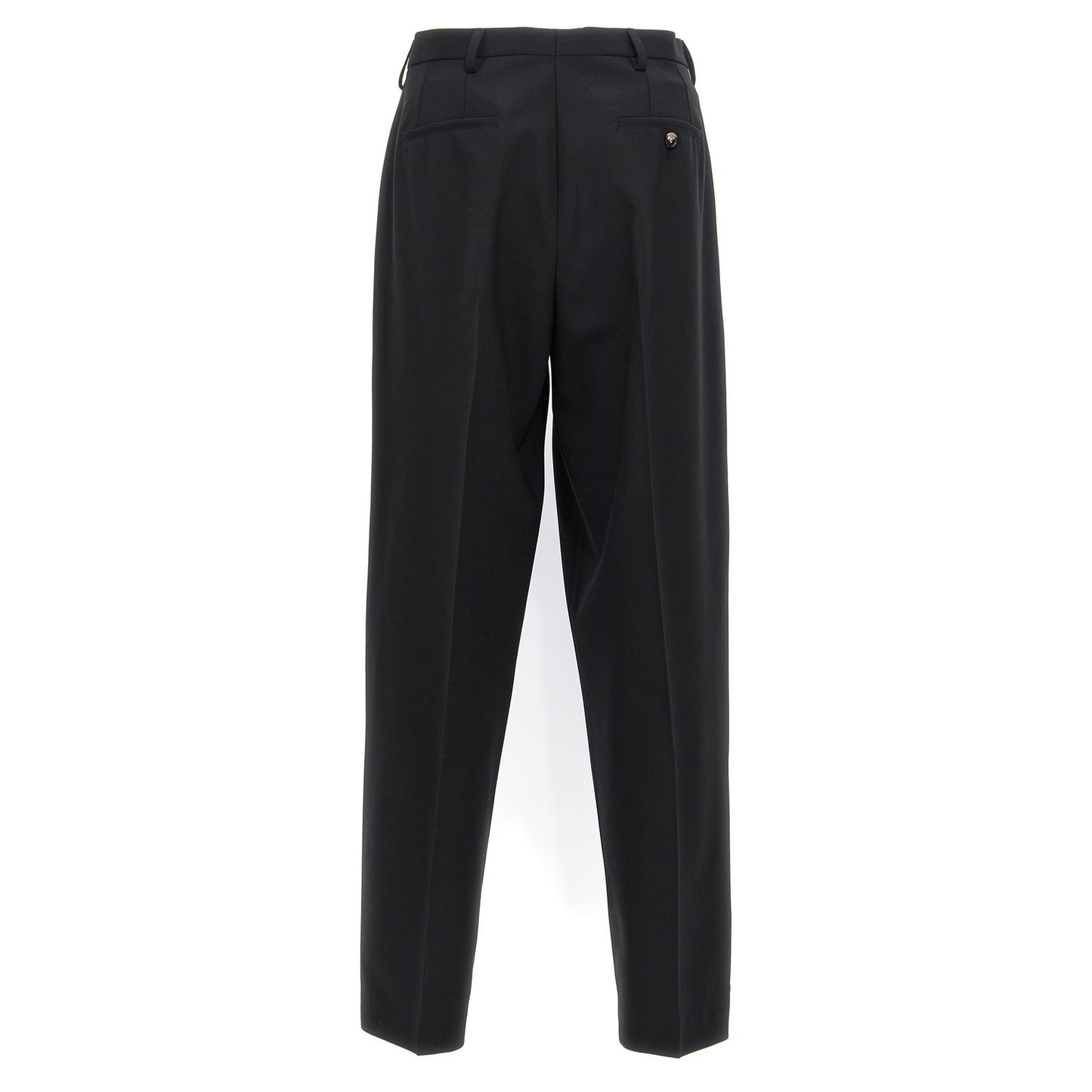 Marni Black Polyester Dress Pants