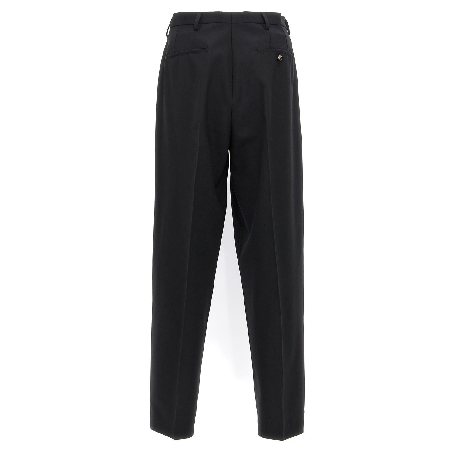 Marni Black Polyester Dress Pants