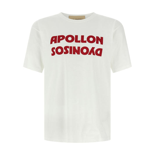 Valentino Garavani White Cotton T-Shirt