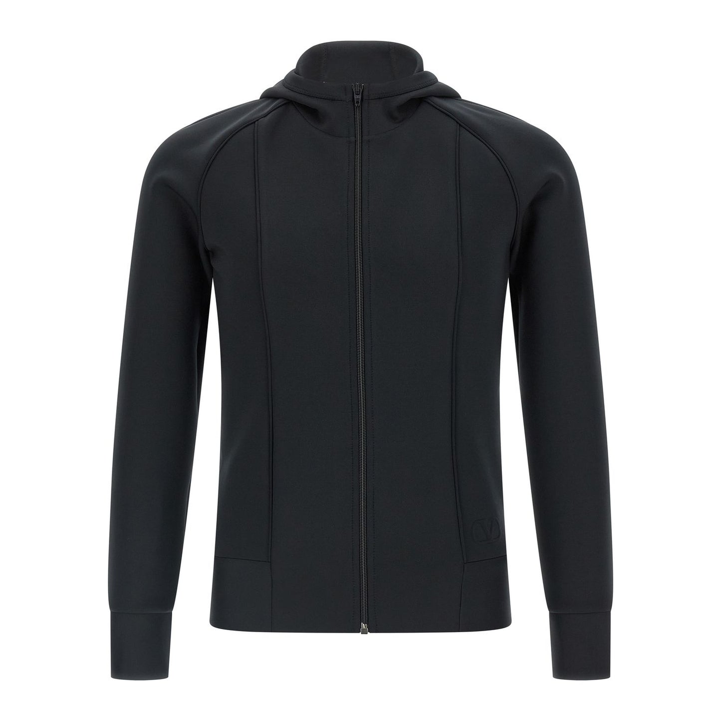 Valentino Garavani Black Polyester Sweatshirt