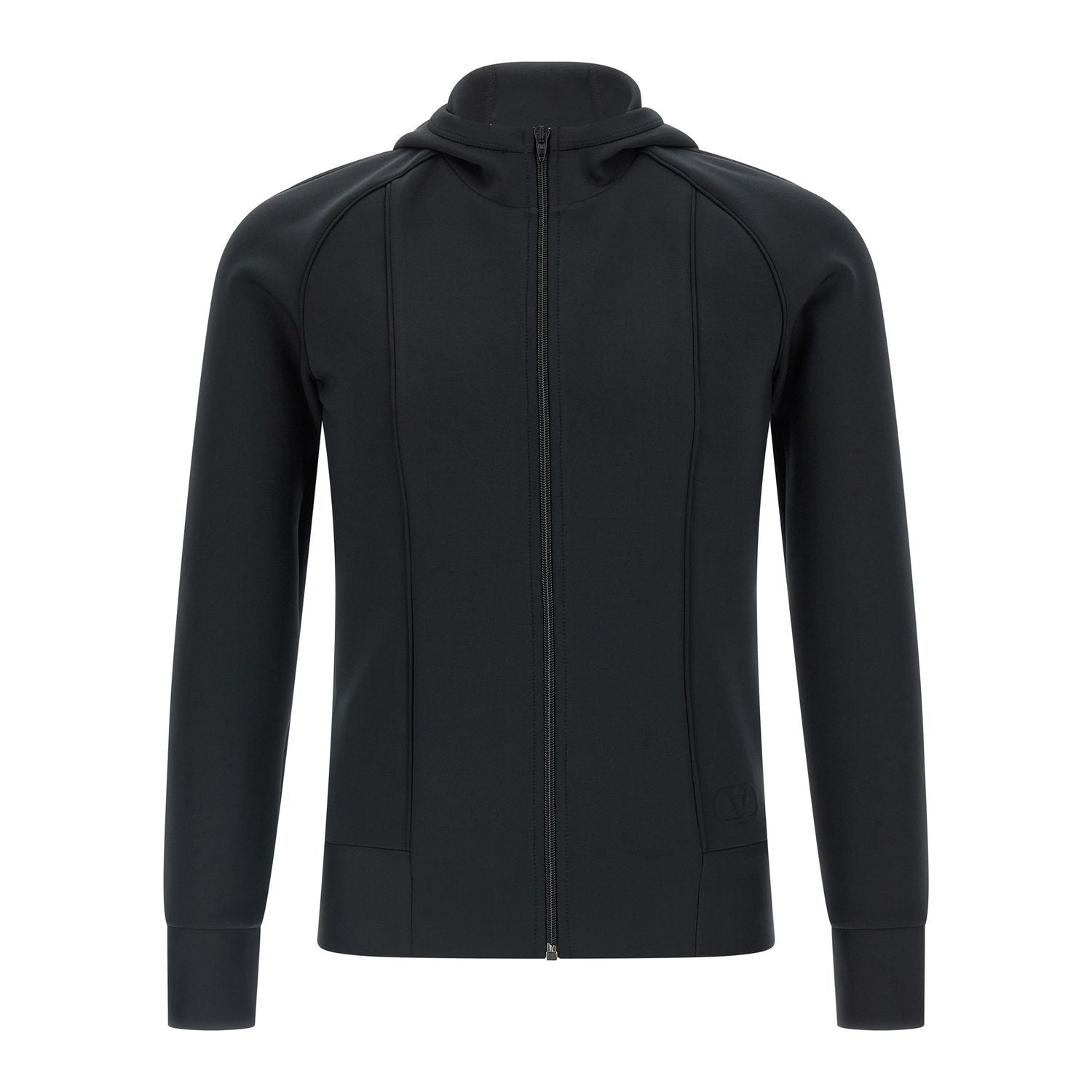 Valentino Garavani Black Polyester Sweatshirt