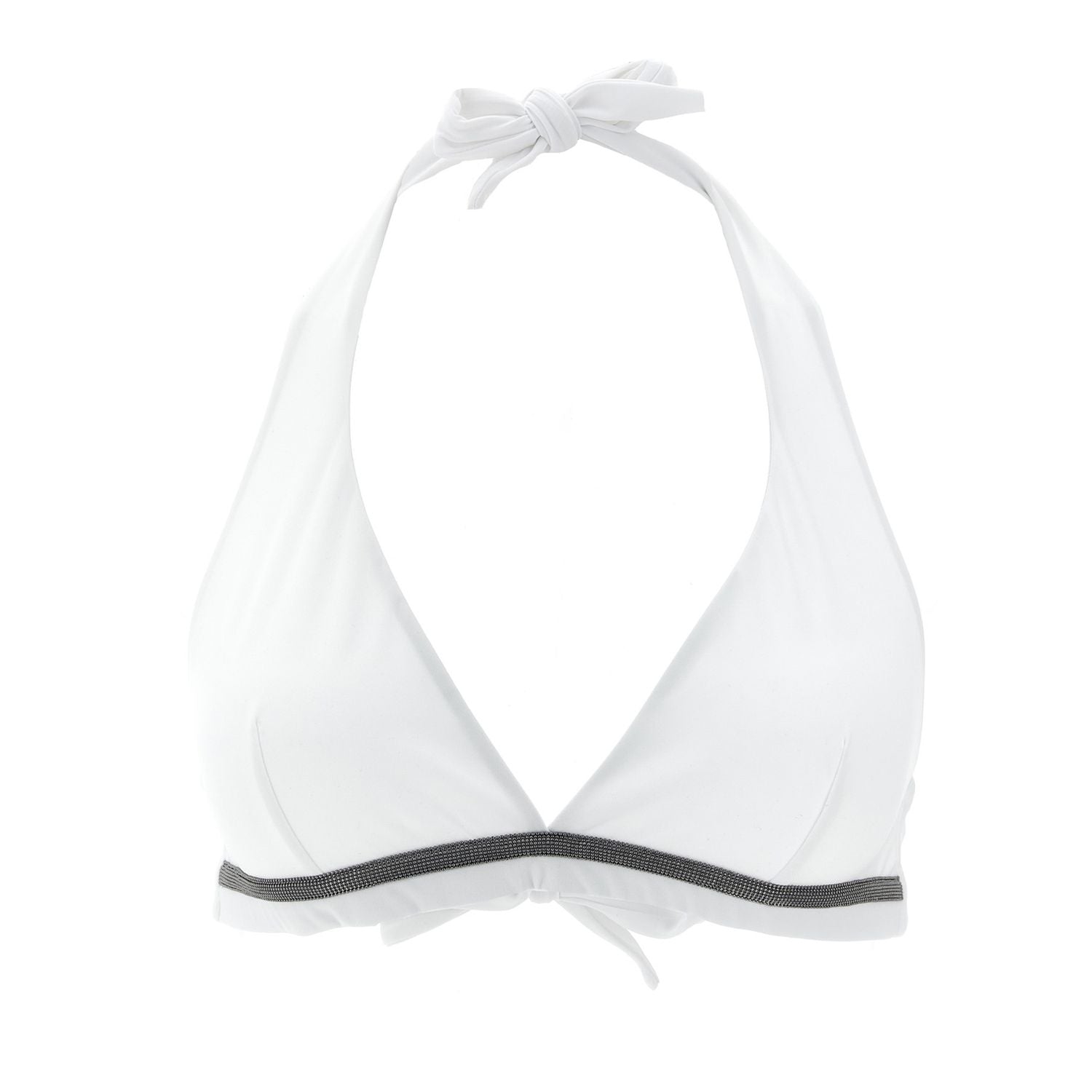Brunello Cucinelli White Polyamide Bikini