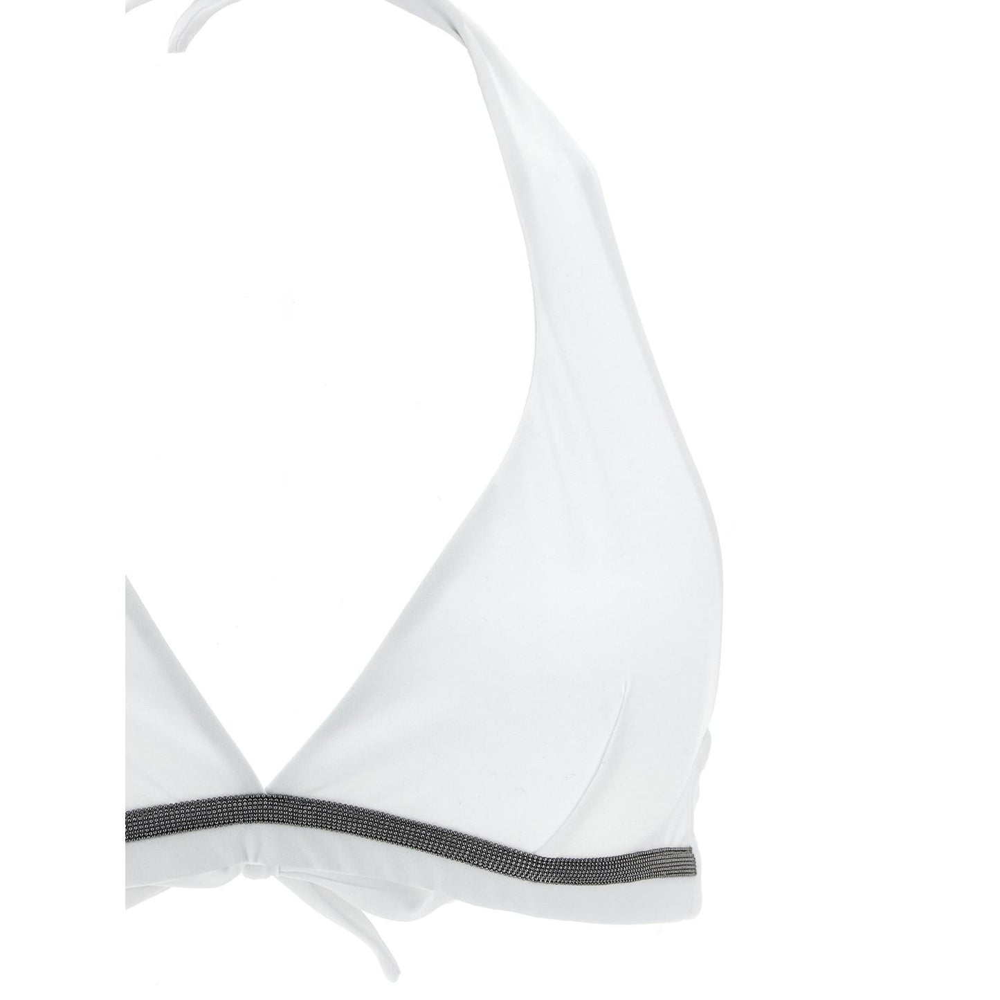 Brunello Cucinelli White Polyamide Bikini