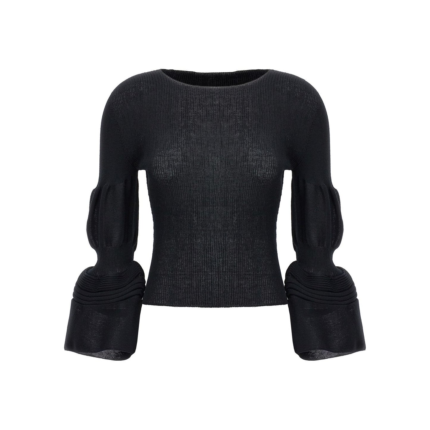 Issey Miyake Black Polyester Sweatshirt