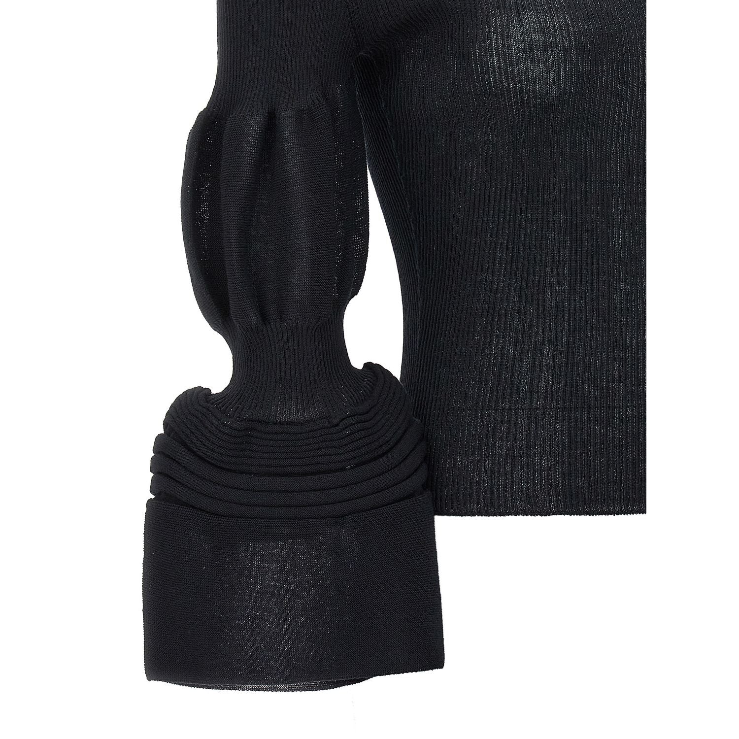 Issey Miyake Black Polyester Sweatshirt