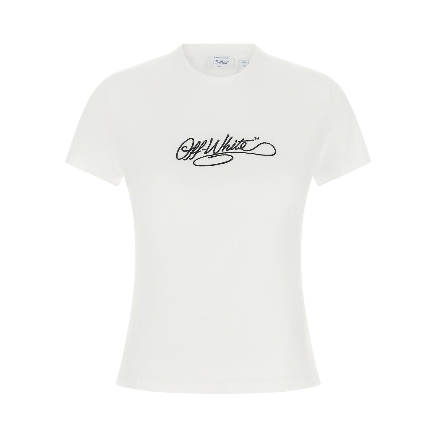 Off-White White Cotton T-Shirt