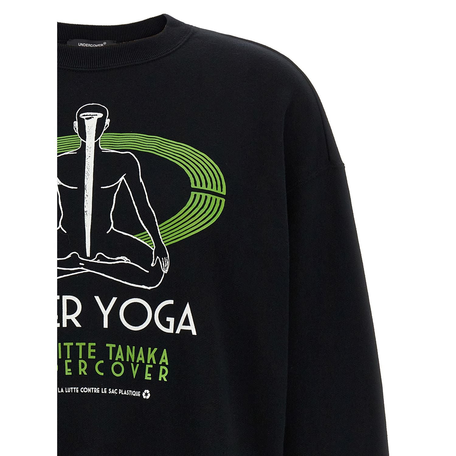 Undercover Black Cotton Sweatshirt
