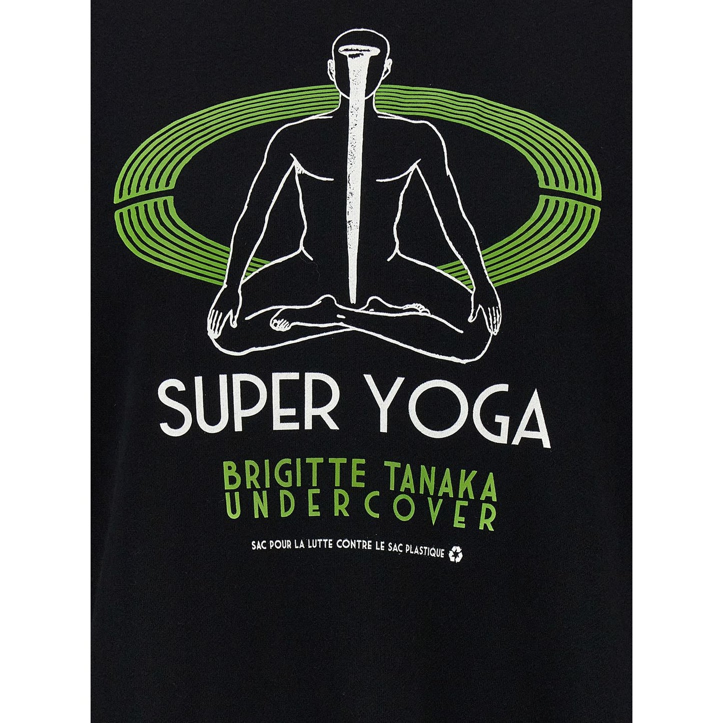 Undercover Black Cotton Sweatshirt