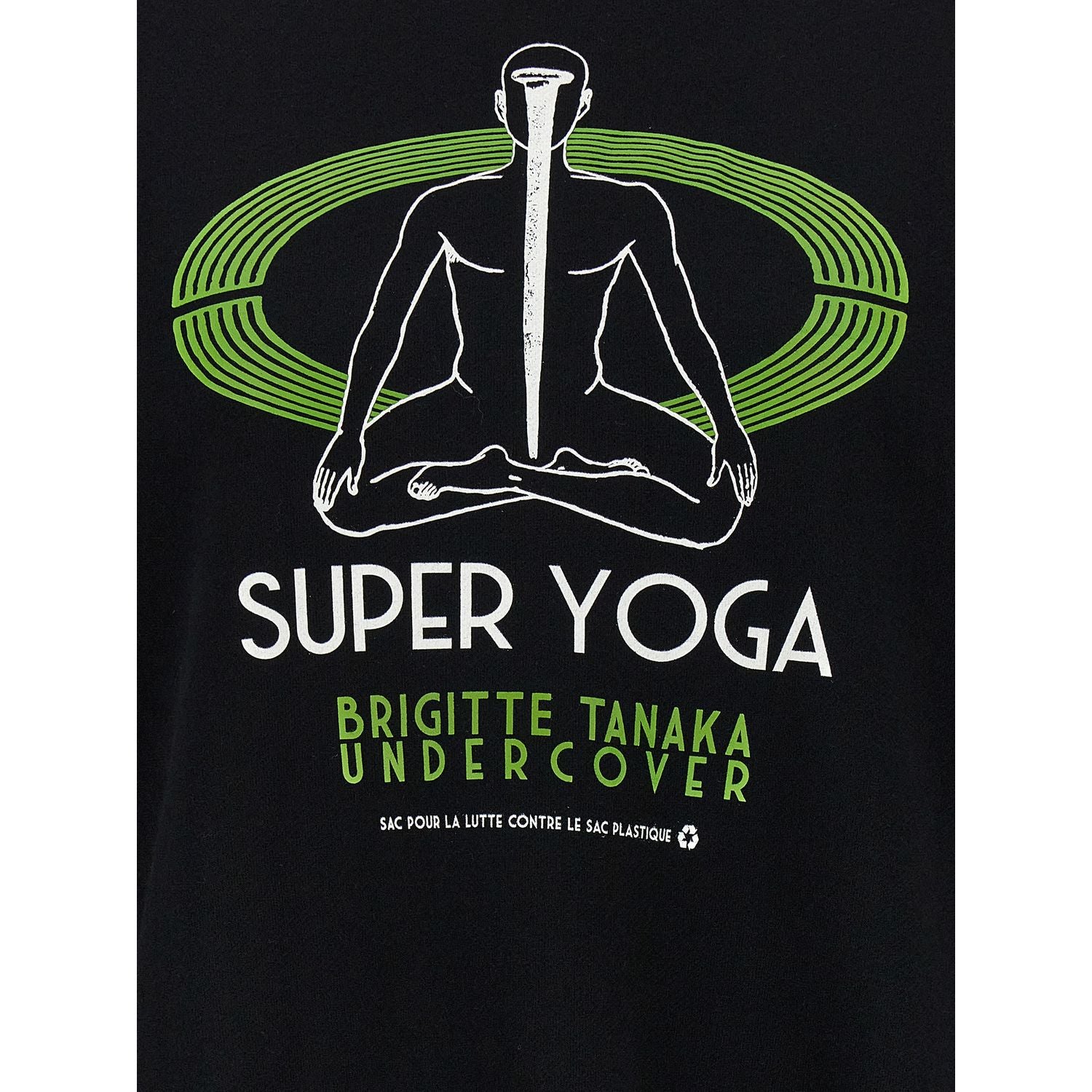 Undercover Black Cotton Sweatshirt