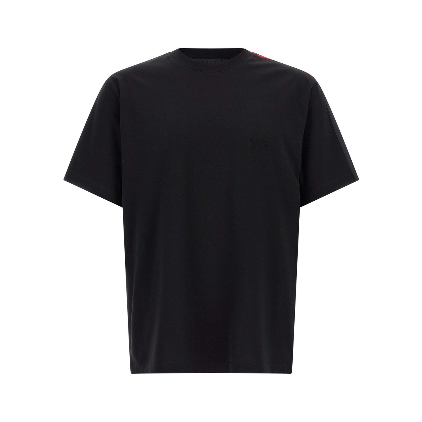 Y-3 Black Cotton T-Shirt