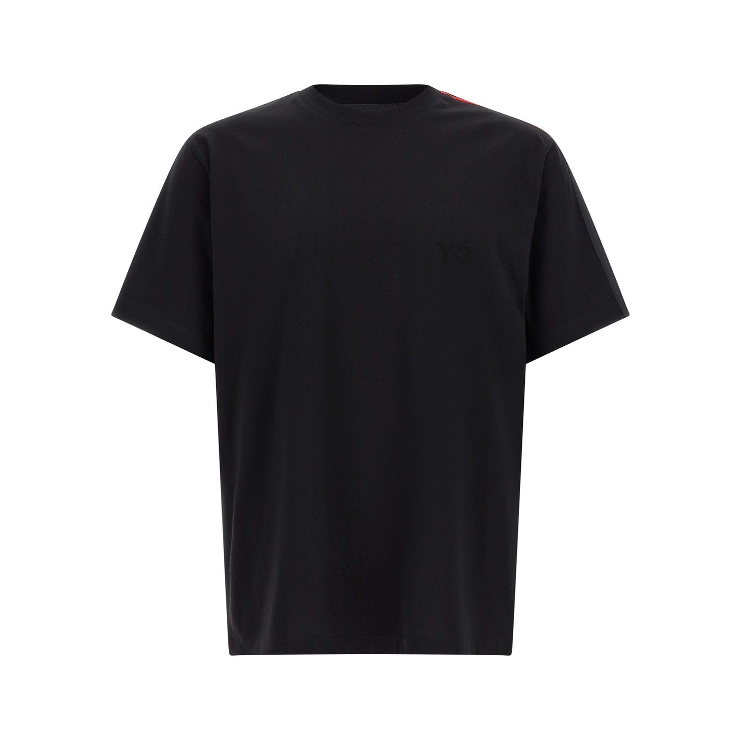 Y-3 Black Cotton T-Shirt