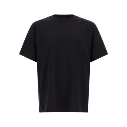 Y-3 Black Cotton T-Shirt