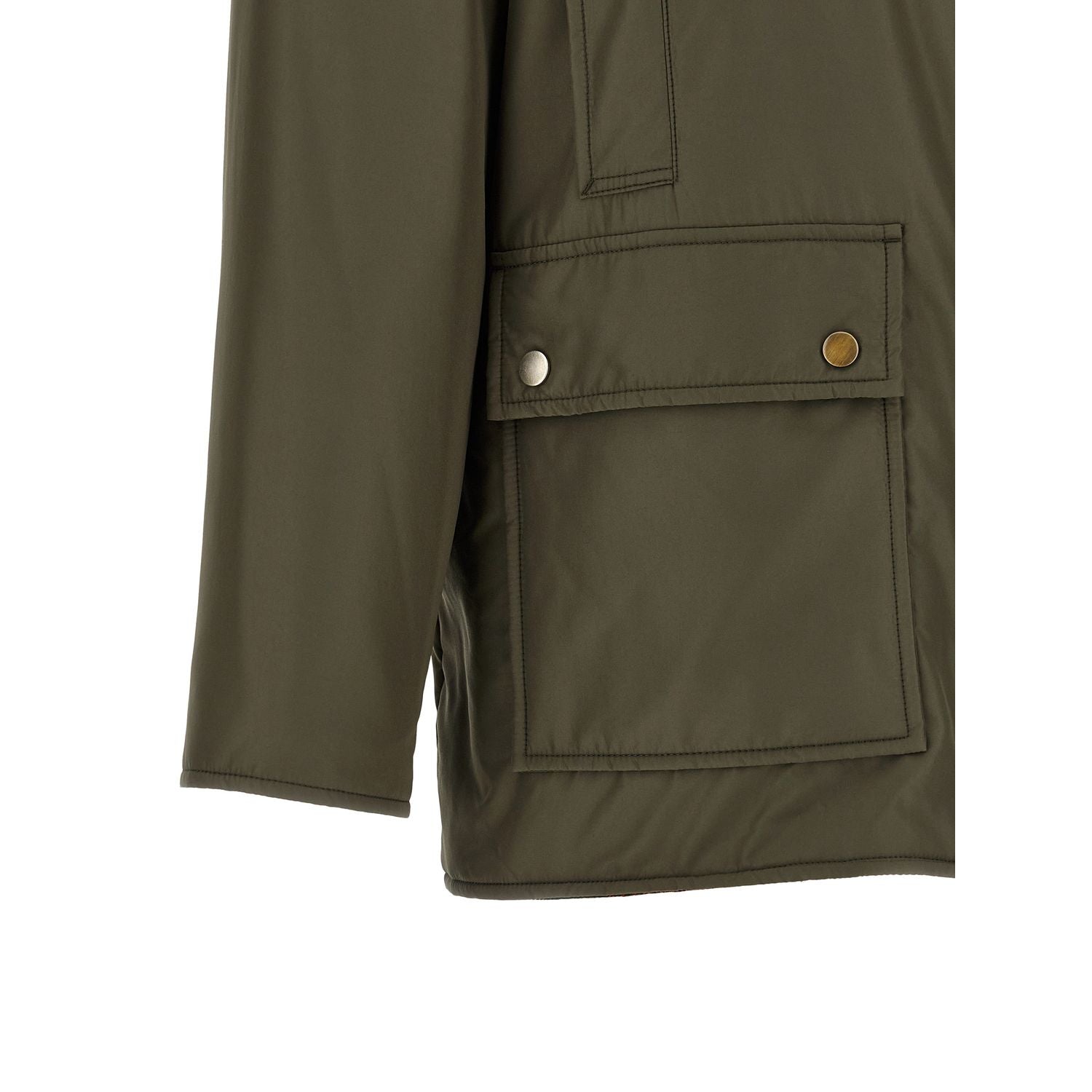 Maison Margiela Bicolor Polyester Parka