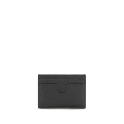 Tom Ford Black Calf Leather Bos Taurus Wallet