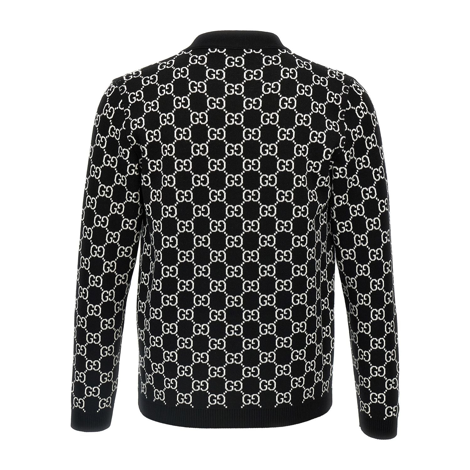 Gucci Bicolor Wool Cardigan