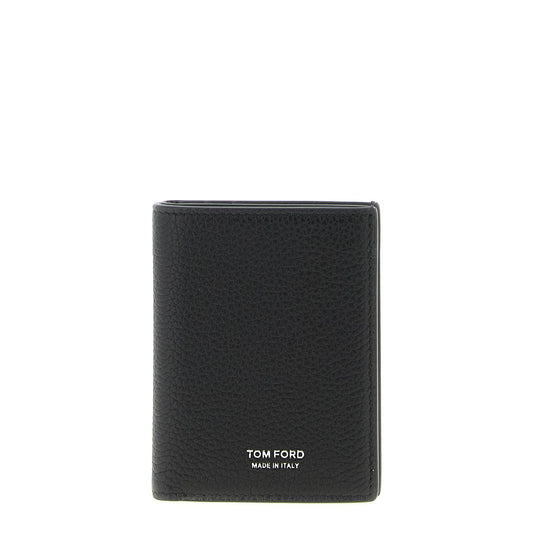 Tom Ford Black Calfskin Cardholder