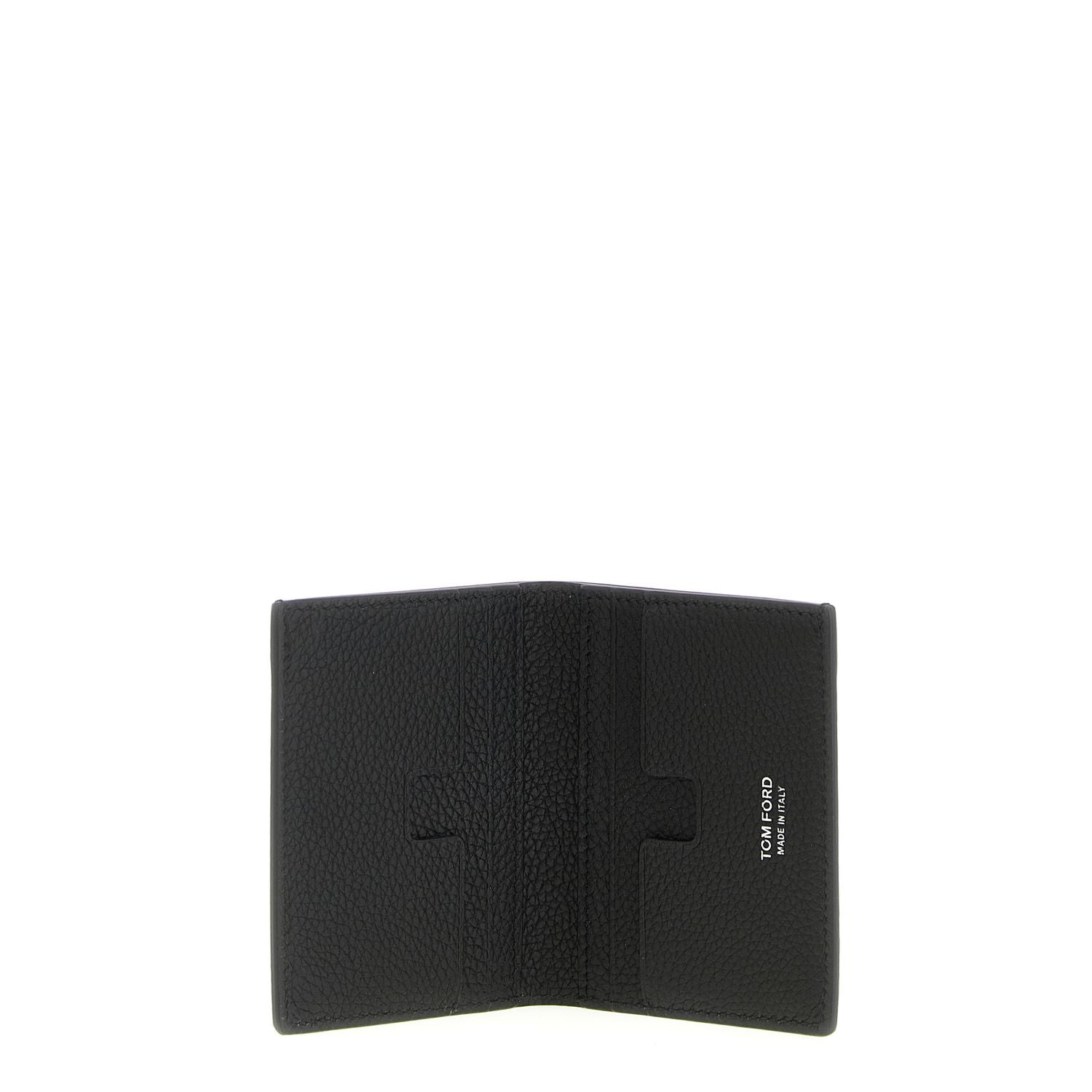 Tom Ford Black Calfskin Cardholder