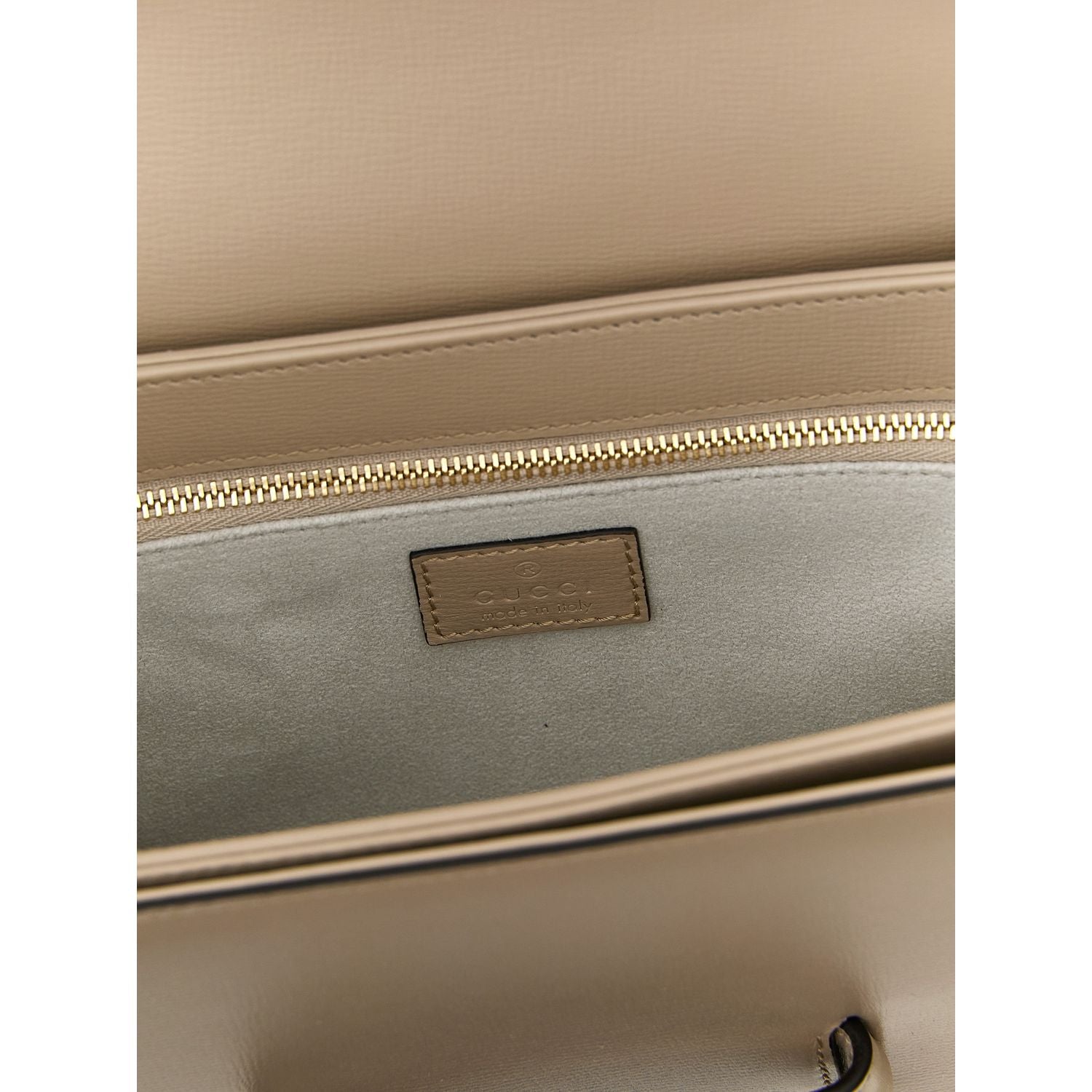 Gucci Beige Calfskin Shoulder Bag
