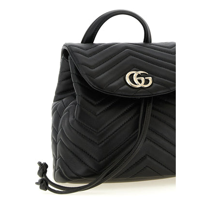Gucci Black Lamb Leather Backpack