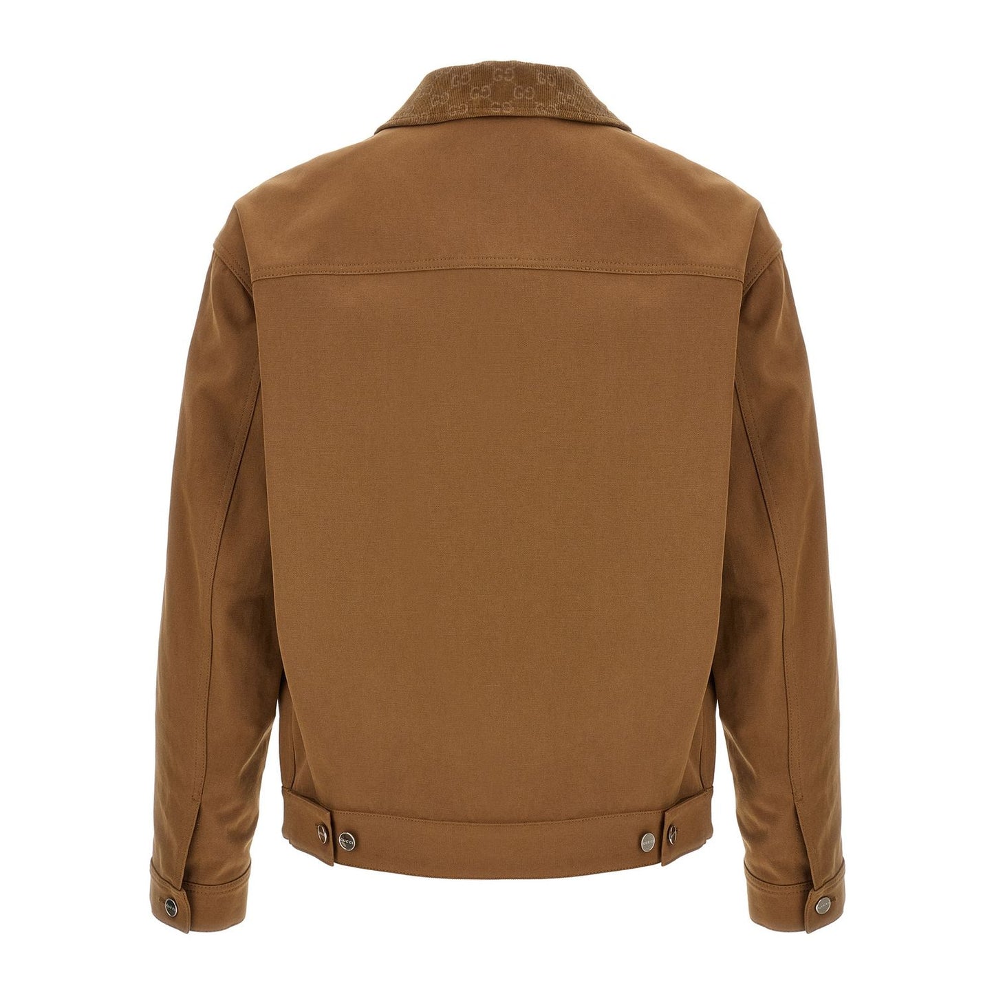 Gucci Brown Cotton Full-Length Jacket