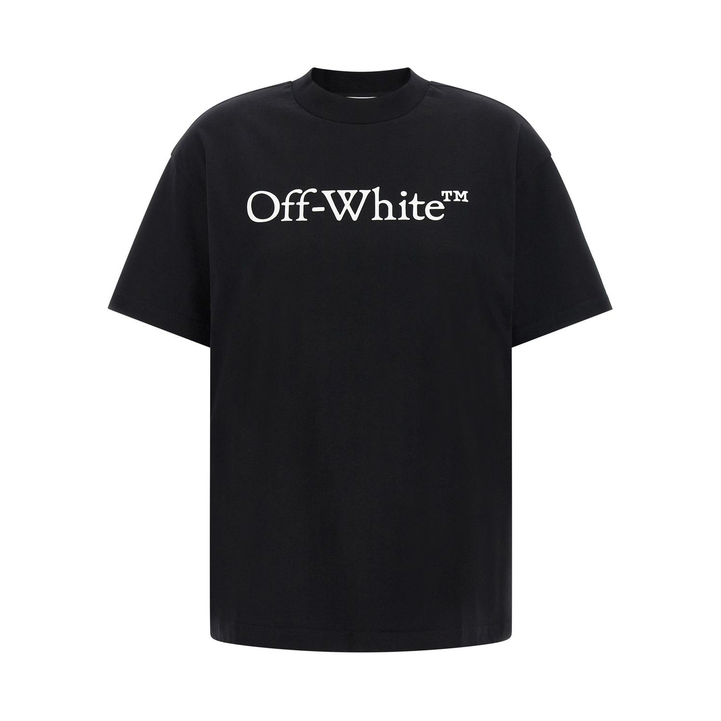 Off-White Black Cotton T-Shirt