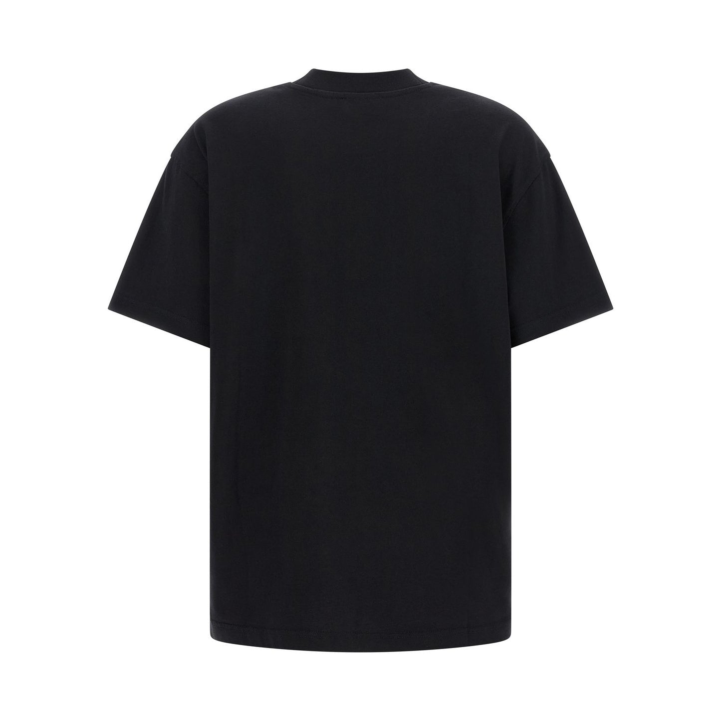 Off-White Black Cotton T-Shirt