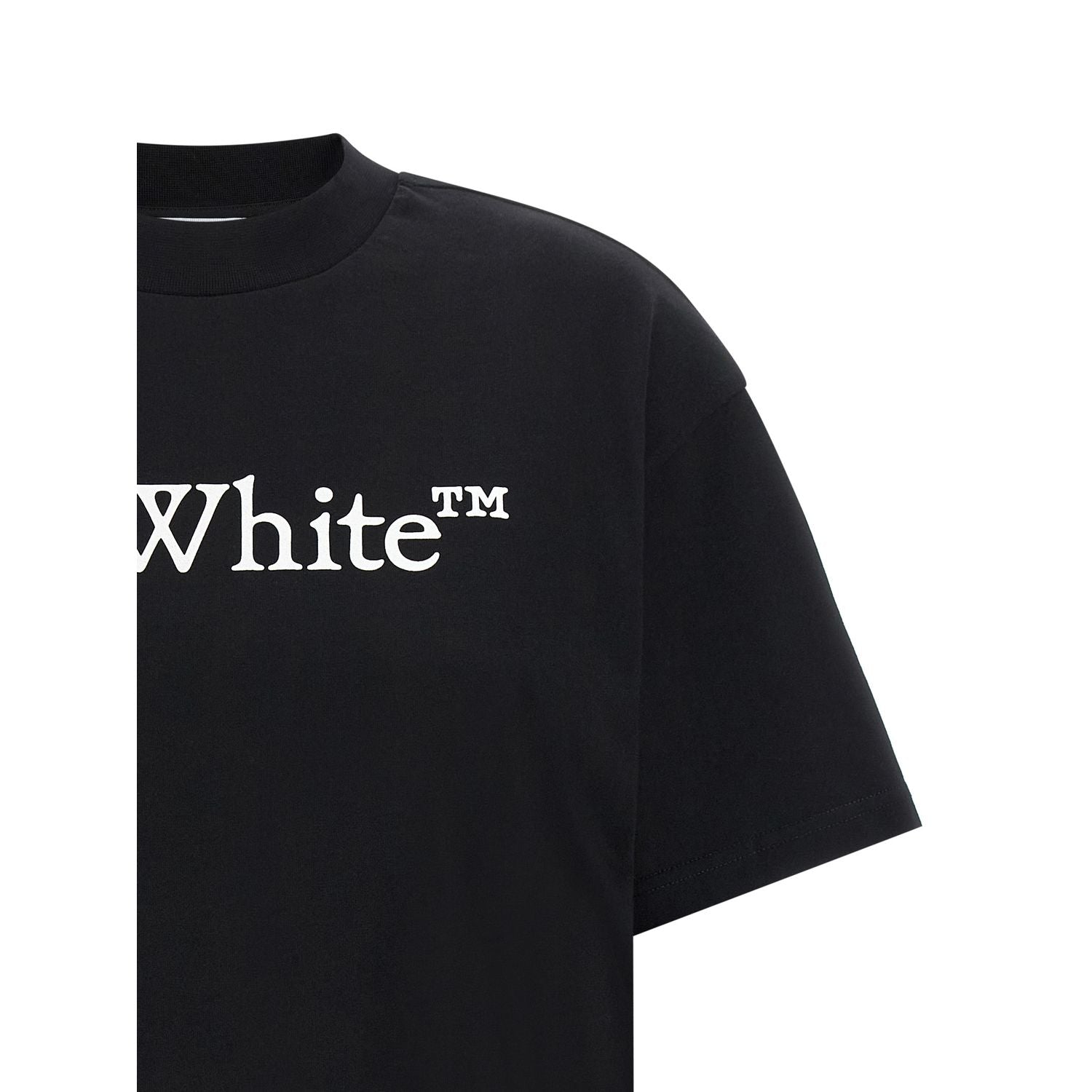 Off-White Black Cotton T-Shirt