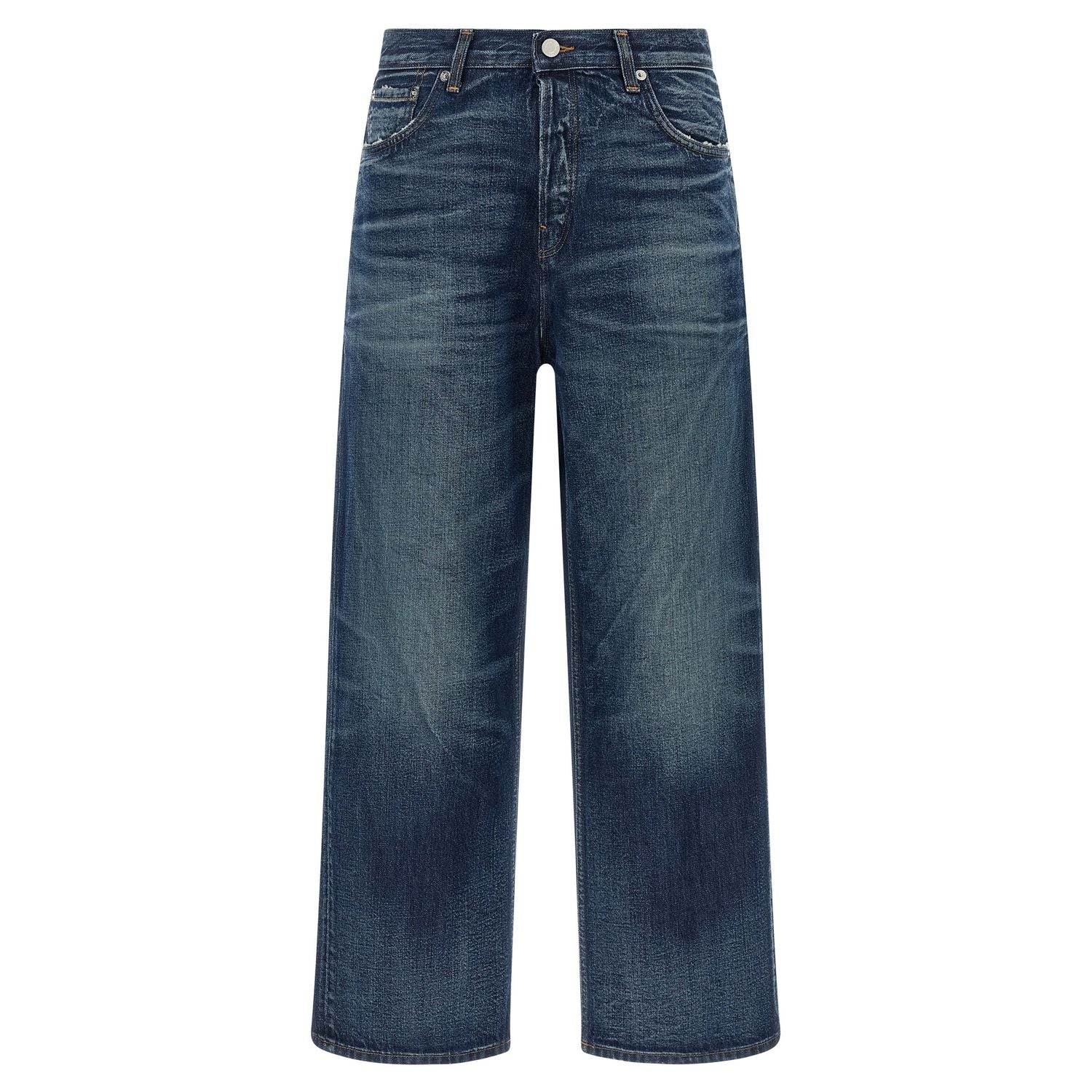 Haikure Blue Cotton Jeans Denim
