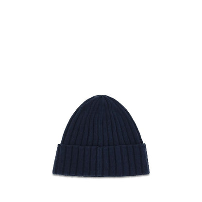 Dolce & Gabbana Blue Wool Oves Aries Beanie