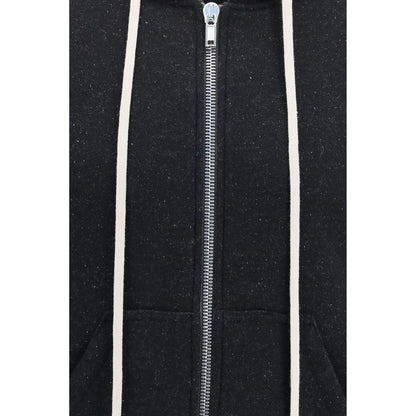 Rick Owens Black Cotton Sweatshirt