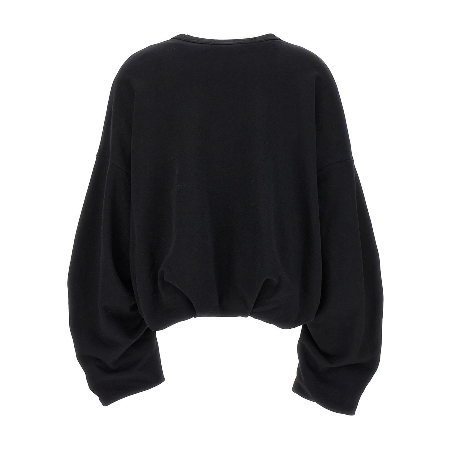 Dries Van Noten Black Cotton Sweatshirt