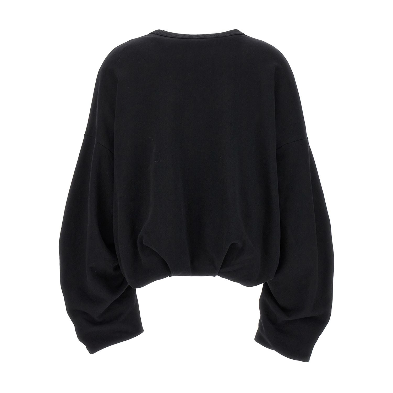 Dries Van Noten Black Cotton Sweatshirt