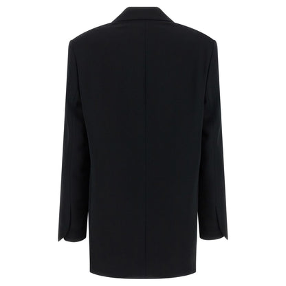 Dries Van Noten Black Polyester Blazer