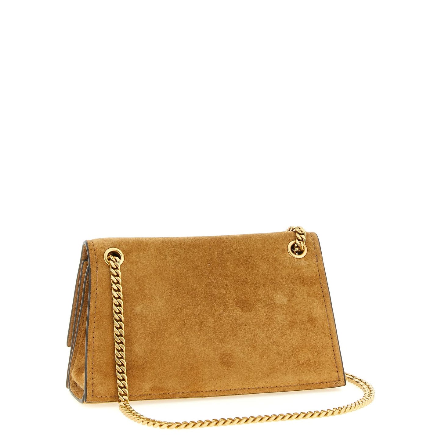 Tory Burch Brown Calfskin Shoulder Bag