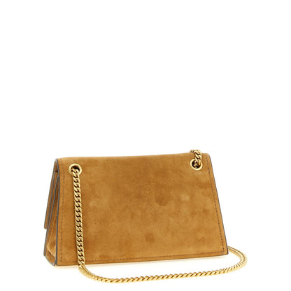 Tory Burch Brown Calfskin Shoulder Bag
