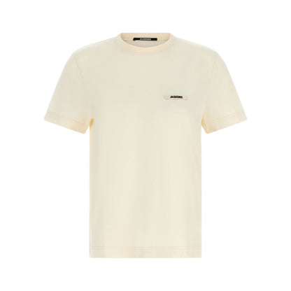 Jacquemus Beige Cotton T-Shirt