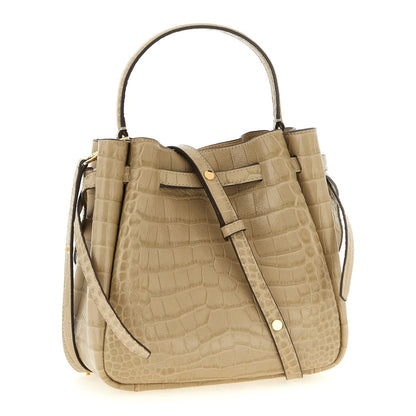 Tory Burch Beige Cowhide Shoulder Bag